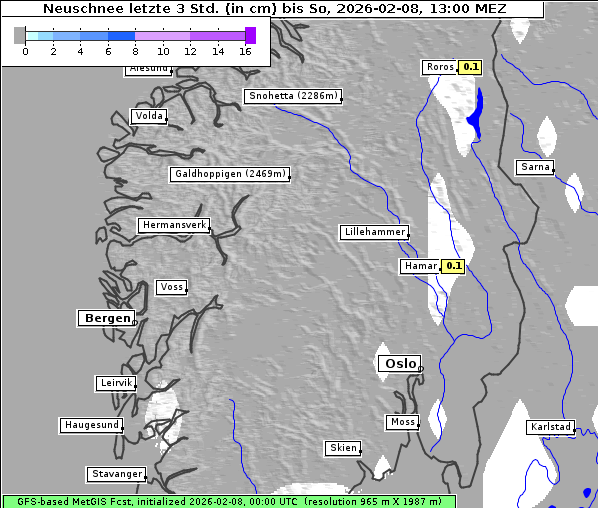 Neuschnee, 8. 2. 2026