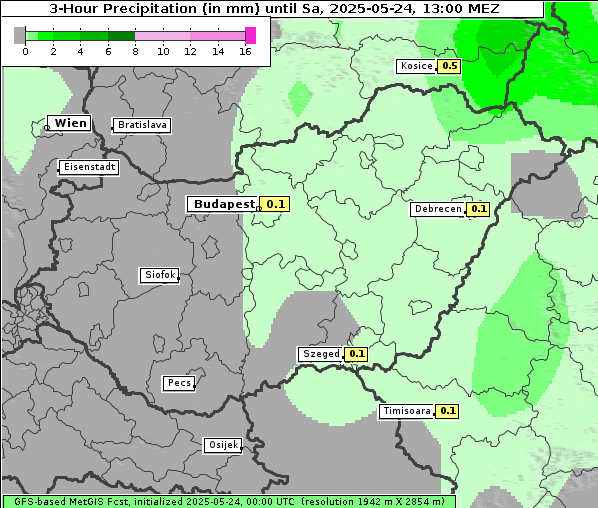 Niederschlag, 24. 5. 2025