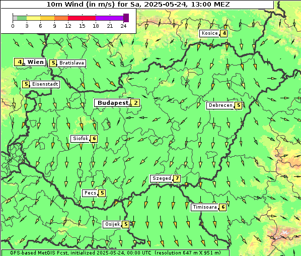 Wind, 24. 5. 2025