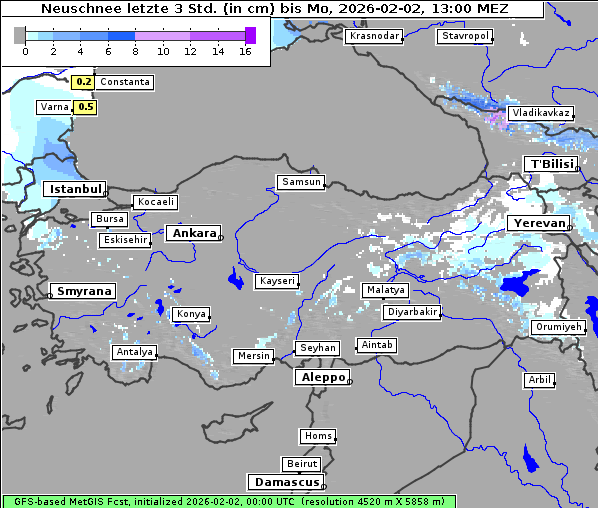Neuschnee, 2. 2. 2026