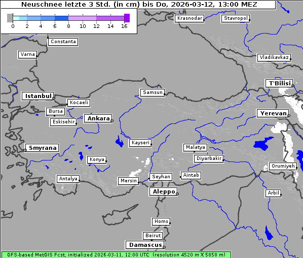 Neuschnee, 12. 3. 2026