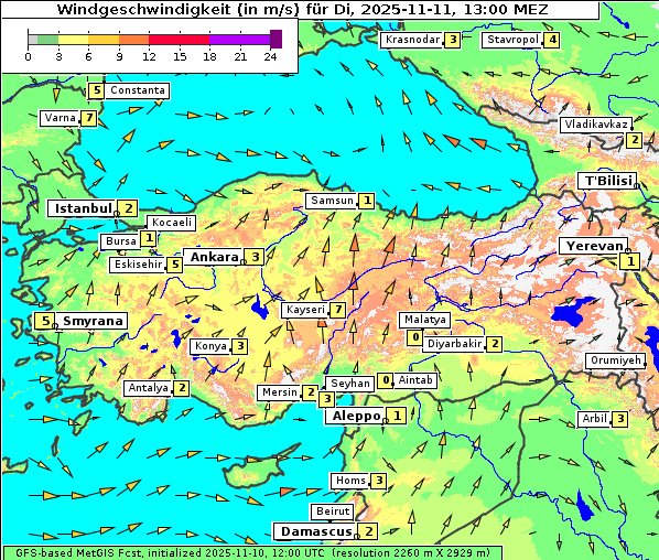 Wind, 11. 11. 2025