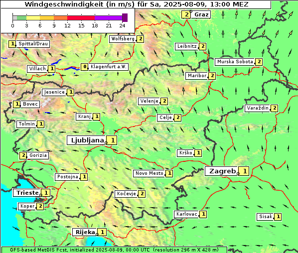 Wind, 9. 8. 2025