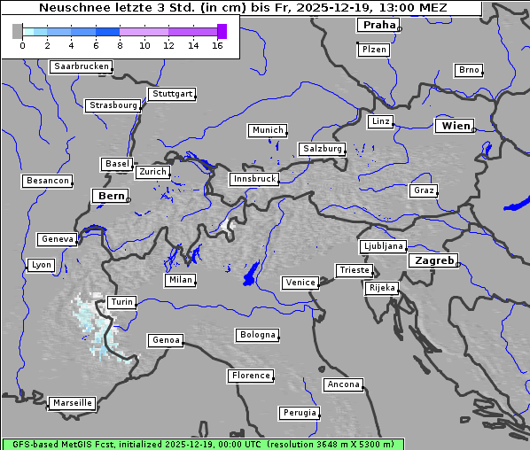 Neuschnee, 19. 12. 2025