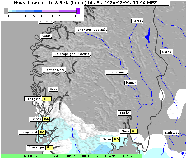Neuschnee, 6. 2. 2026