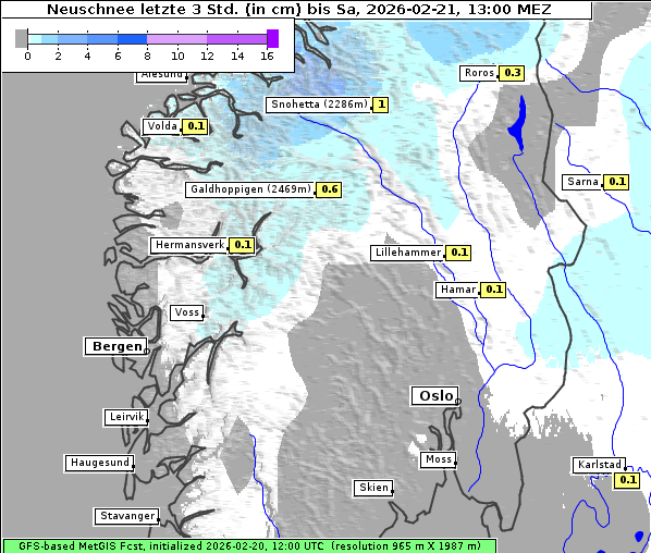 Neuschnee, 21. 2. 2026