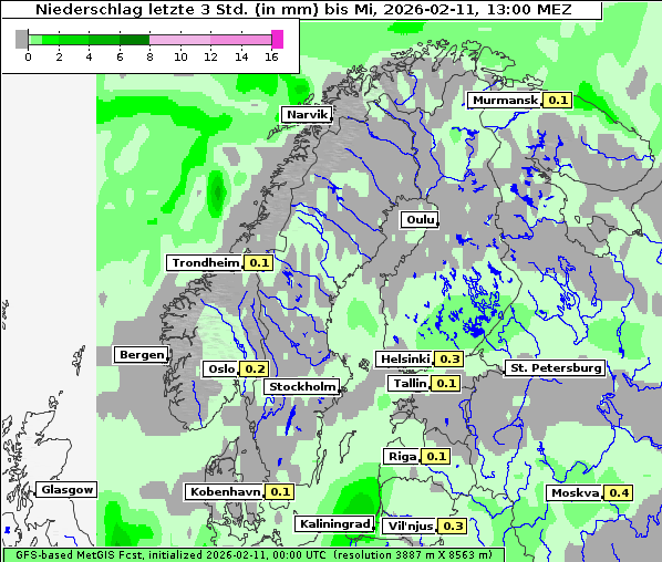 Niederschlag, 11. 2. 2026