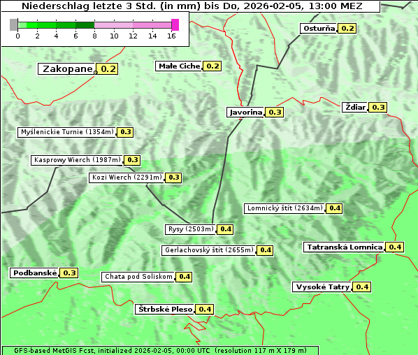 Niederschlag, 5. 2. 2026