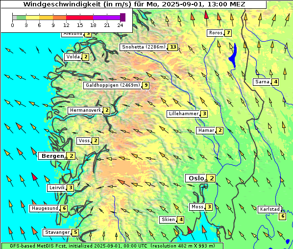 Wind, 1. 9. 2025