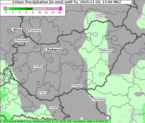 Niederschlag, 18. 11. 2025