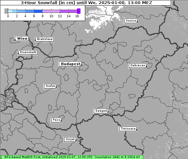 Neuschnee, 8. 1. 2025