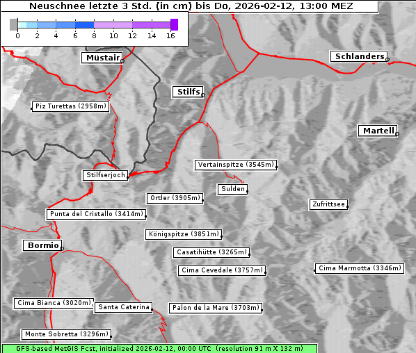 Neuschnee, 12. 2. 2026