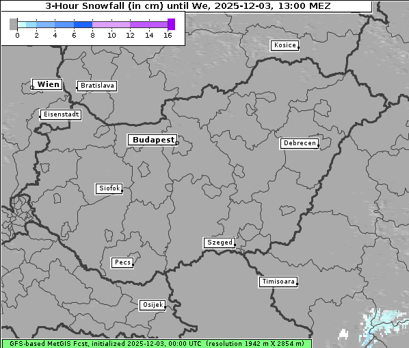 Neuschnee, 3. 12. 2025