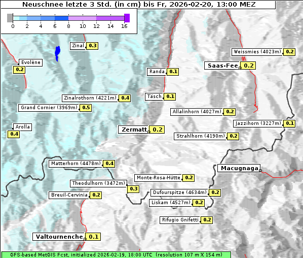 Neuschnee, 20. 2. 2026