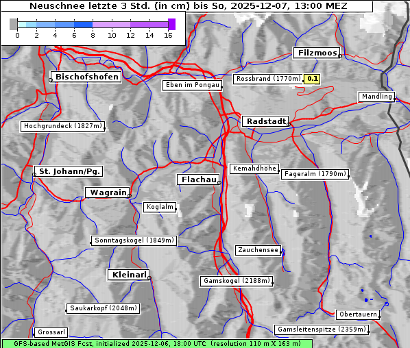 Neuschnee, 7. 12. 2025