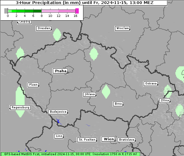 Niederschlag, 15. 11. 2024