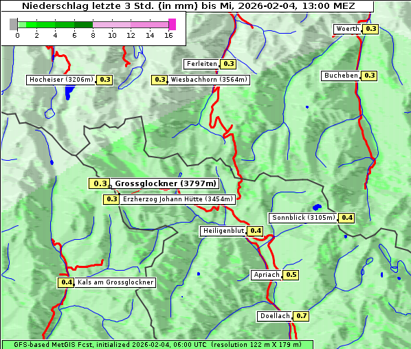 Niederschlag, 4. 2. 2026