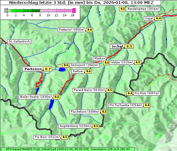 Niederschlag, 8. 1. 2026
