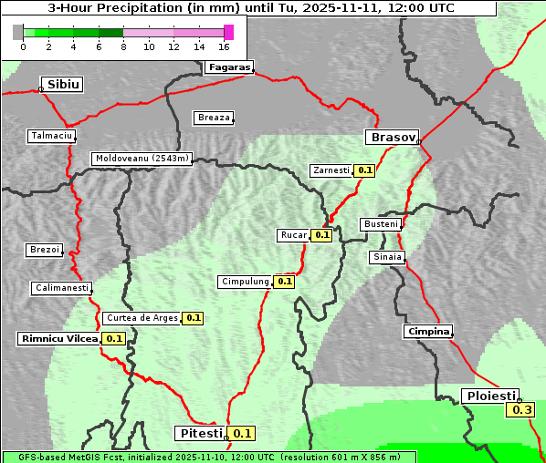 Niederschlag, 11. 11. 2025