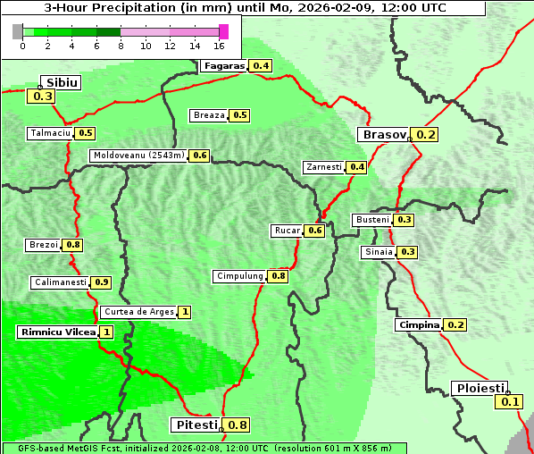Niederschlag, 9. 2. 2026