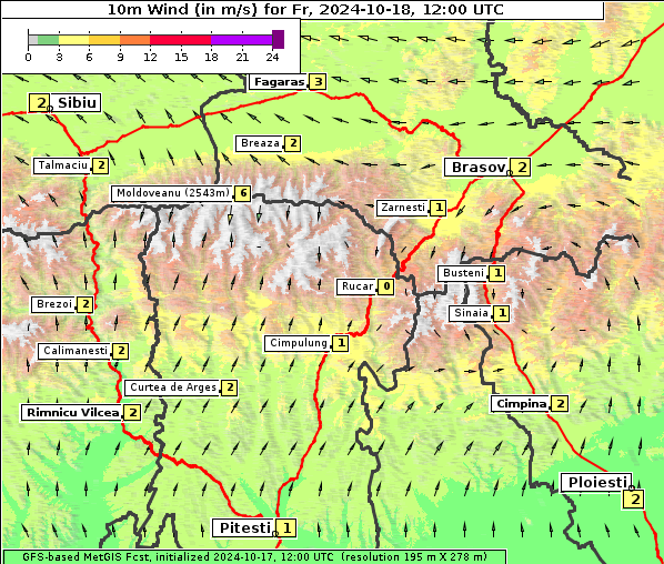 Wind, 18. 10. 2024