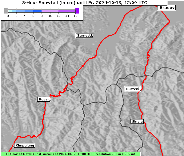 Neuschnee, 18. 10. 2024