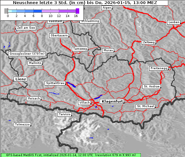Neuschnee, 15. 1. 2026