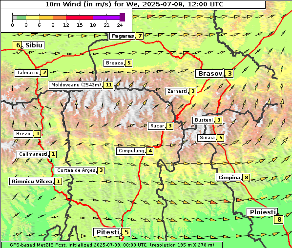Wind, 9. 7. 2025