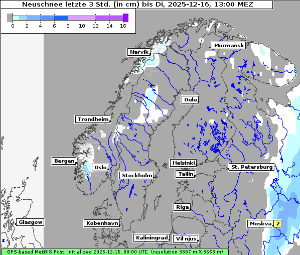 Neuschnee, 16. 12. 2025