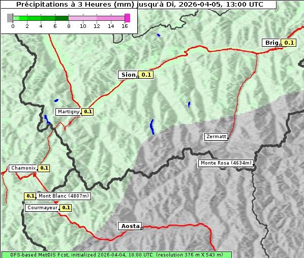 Niederschlag, 5. 4. 2026
