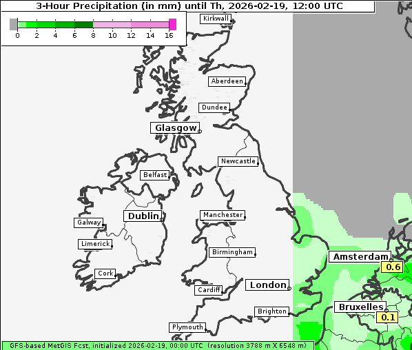 Niederschlag, 19. 2. 2026