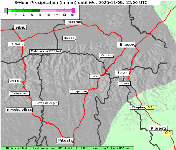 Niederschlag, 5. 11. 2025