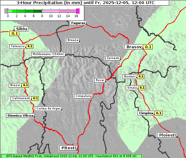 Niederschlag, 5. 12. 2025