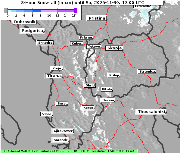Neuschnee, 30. 11. 2025