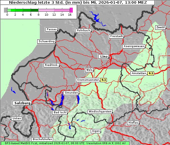 Niederschlag, 7. 1. 2026