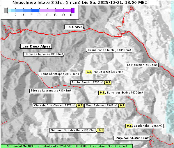 Neuschnee, 21. 12. 2025