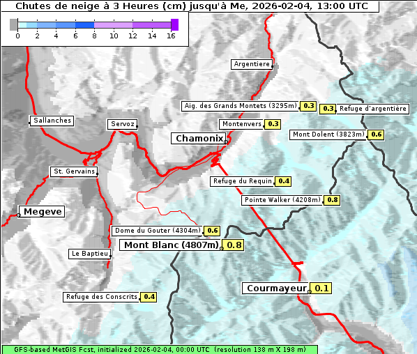 Neuschnee, 4. 2. 2026