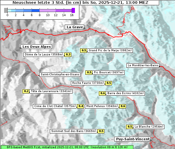 Neuschnee, 21. 12. 2025