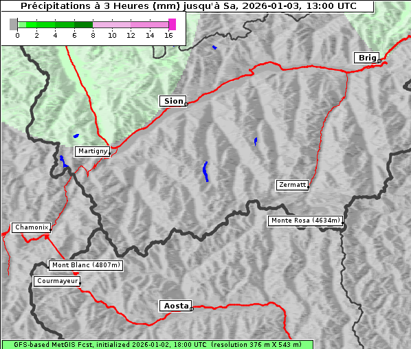 Niederschlag, 3. 1. 2026
