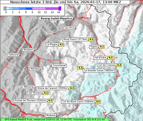 Neuschnee, 17. 1. 2026