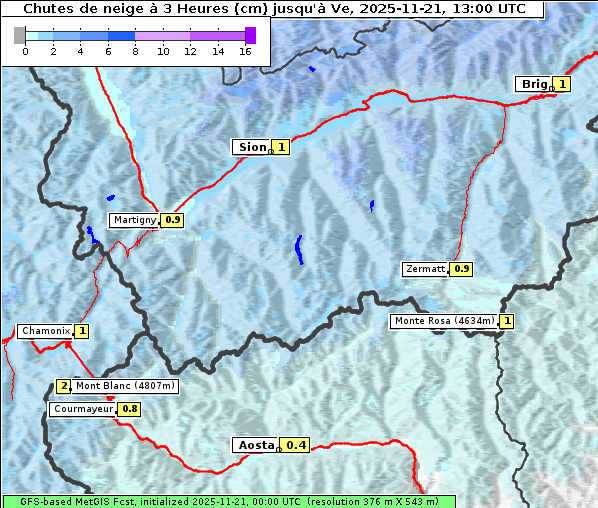 Neuschnee, 21. 11. 2025