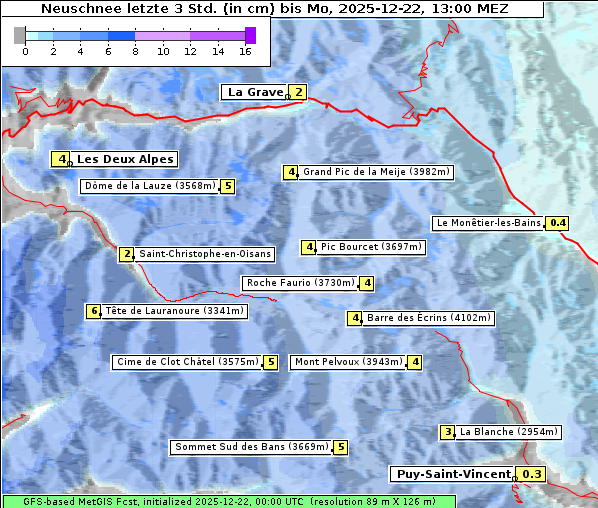 Neuschnee, 22. 12. 2025