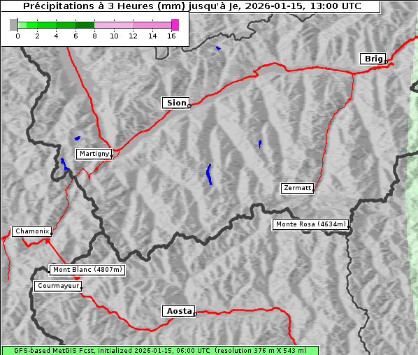 Niederschlag, 15. 1. 2026