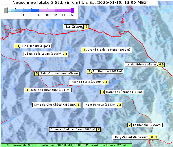 Neuschnee, 10. 1. 2026