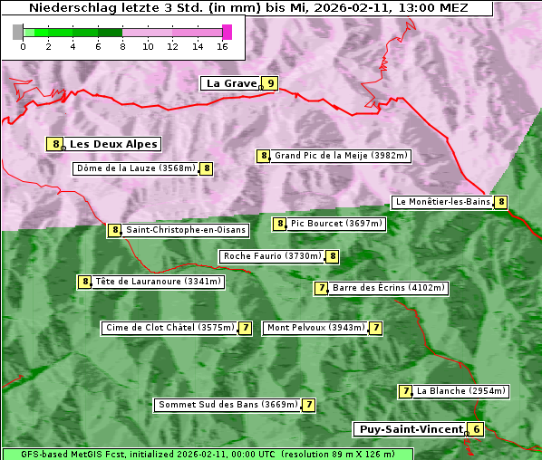 Niederschlag, 11. 2. 2026