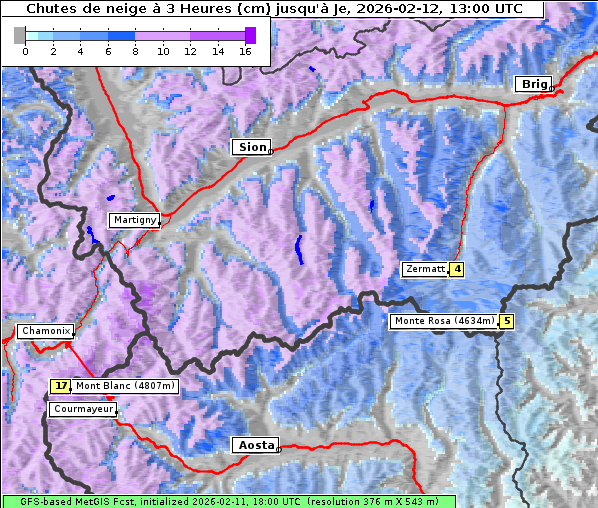 Neuschnee, 12. 2. 2026