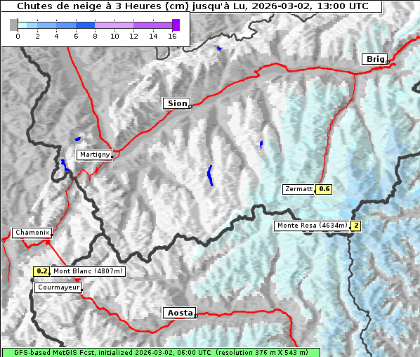 Neuschnee, 2. 3. 2026