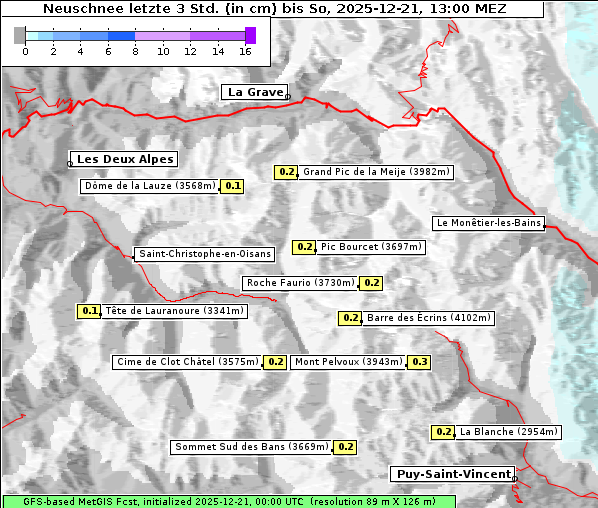 Neuschnee, 21. 12. 2025