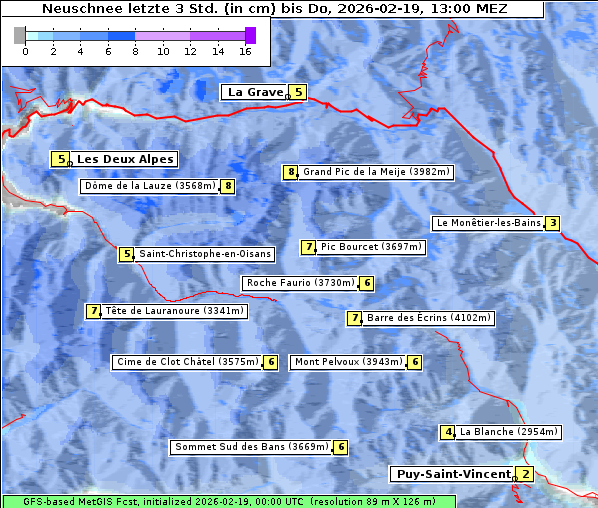 Neuschnee, 19. 2. 2026
