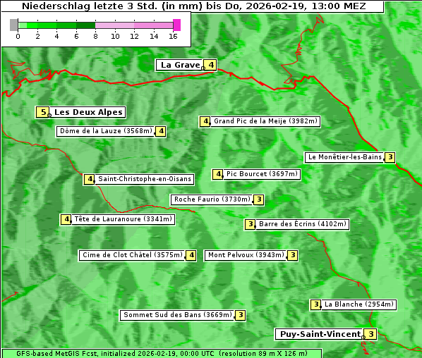 Niederschlag, 19. 2. 2026